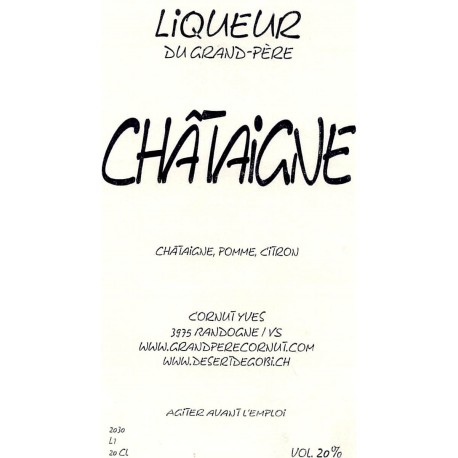 Liqueur Chataigne 20 cl
