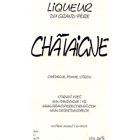 Liqueur Chataigne 20 cl