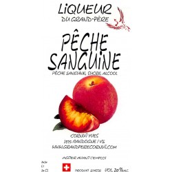 Liqueur Pêche Sanguine 20 cl